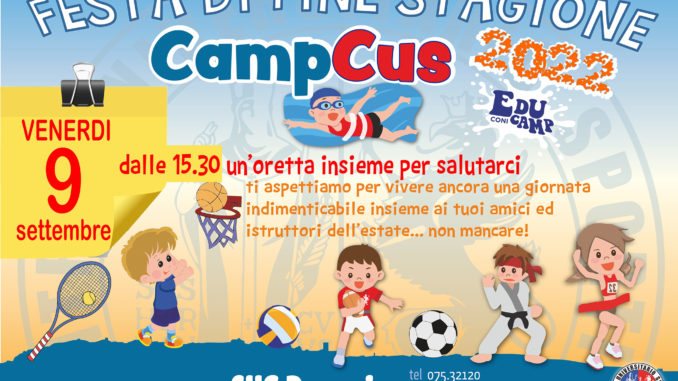 Festa Finale CampCus 2022